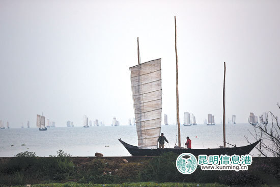 滇池开湖 滇池开湖