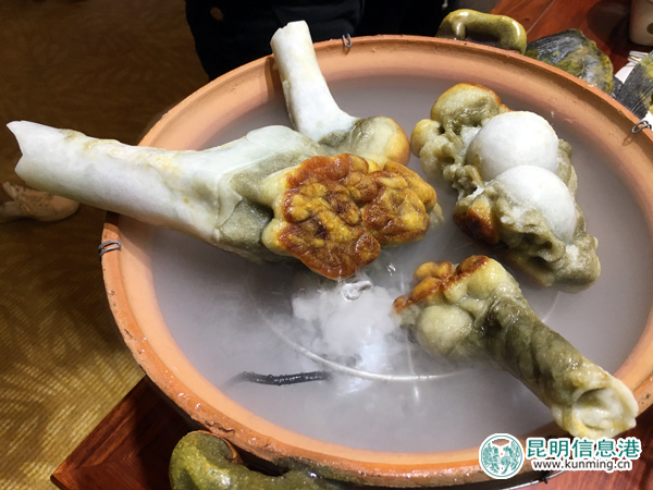 满汉全席,紫云青鸟,翡翠