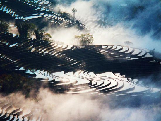 哈尼梯田最佳拍摄地推荐 哈尼梯田最佳拍摄地推荐