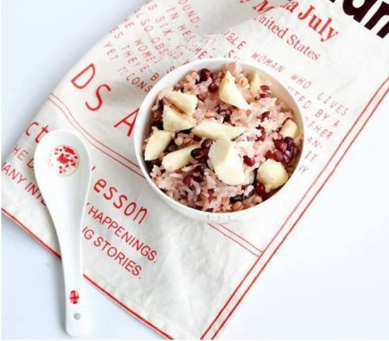 红豆薏米山药饭