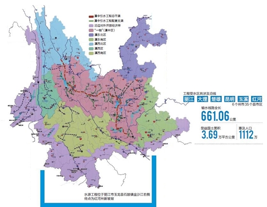 滇中引水工程润泽云岭大地 滇中引水工程润泽云岭大地