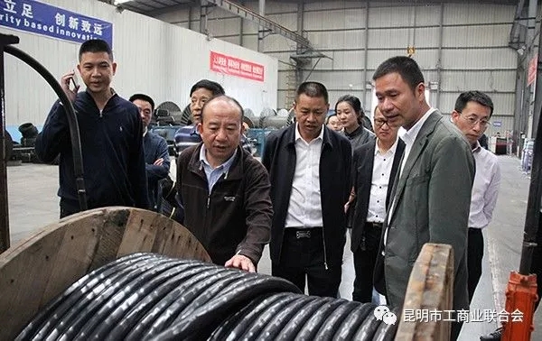 昆明市工商联组织政协委员到云南巨力集团参观座谈 昆明市工商联组织政协委员到云南巨力集团参观座谈