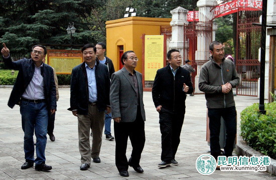 国家文物局到云南陆军讲武堂历史博物馆督察文物安全