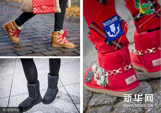 雪地靴帮你在这个冬天暖成一把火