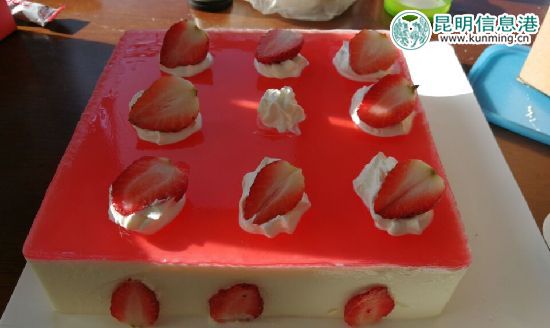 邵女士实际购买到的蛋糕