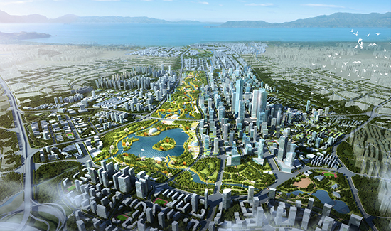 昆明巫家坝城市新中心项目效果图。供图