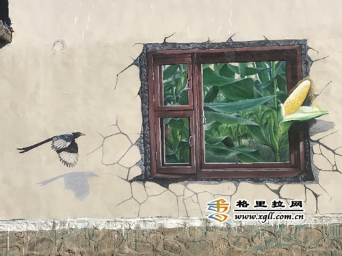 文化墙扮靓福库村