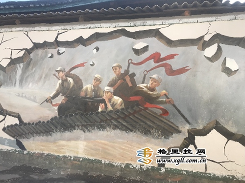 文化墙扮靓福库村