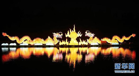 云南昆明:彩灯点亮迎佳节 云南昆明:彩灯点亮迎佳节