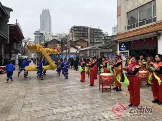 昆明百年老街景星街重新开街