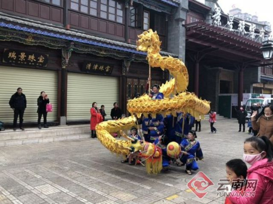 昆明百年老街景星街重新开街