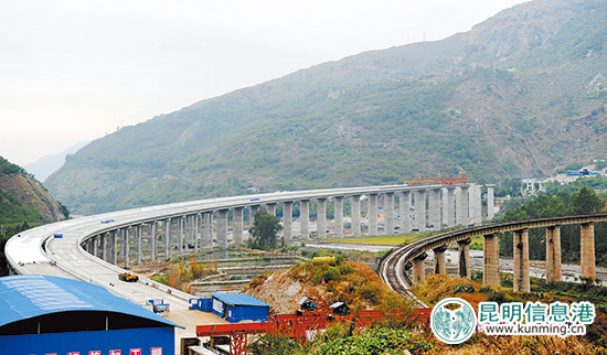 缩短滇川渝时空距离 功东高速金东大桥有望年内通车