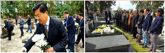 老挝等境外实地祭扫活动
