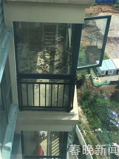 两只狗狗被关在阳台长期无人管！邻居目睹“狗吃屎”忍无可忍