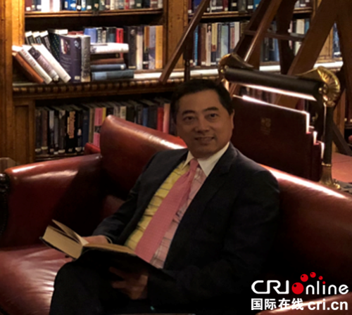 英国上海商会会长高翔（受访者供图）