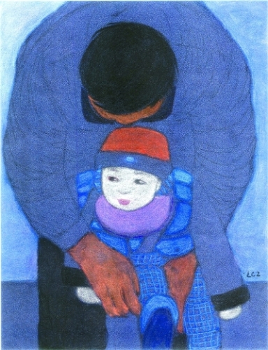 李传真“暖阳——心的独白中国画展”：不一样的烟火