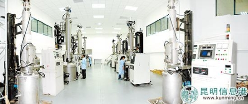 云南锗业生产车间