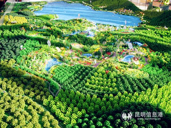 弥勒太平湖森林小镇沙盘