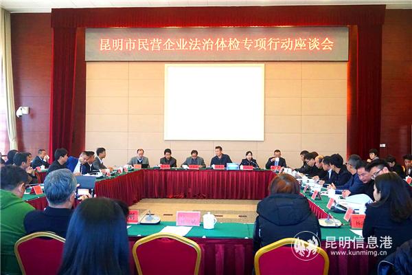 民营企业法治体检专项行动座谈会 民营企业法治体检专项行动座谈会
