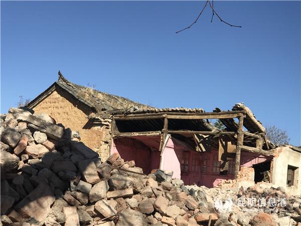 图三 石林县鹿阜西北街已拆迁片区