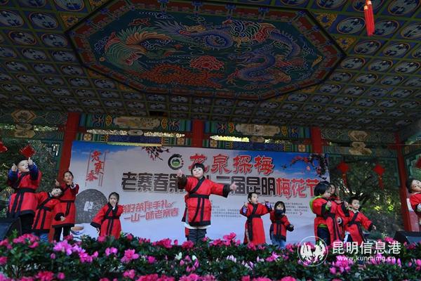 梅花节开幕演出。