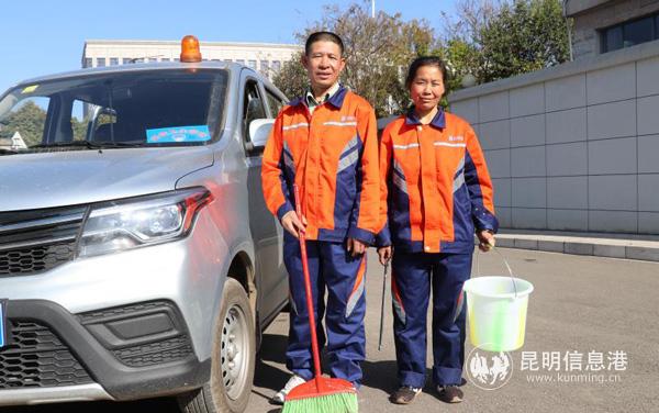 刘石宝和张来娣。代晶 摄 刘石宝和张来娣。代晶 摄