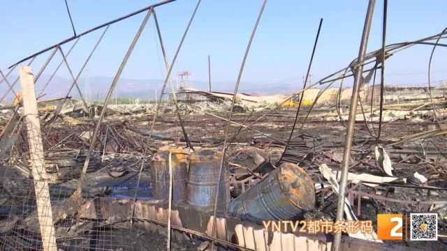 干花加工厂突发大火6