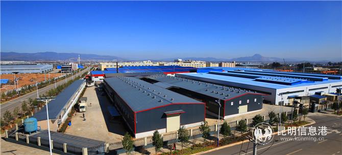 嵩明杨林经济技术开发区一角。 嵩明杨林经济技术开发区一角。