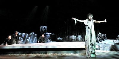 话剧《阿伽门农》演出剧照   王昊宸 摄