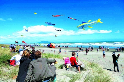 奥塔基国际风筝节现场 奥塔基国际风筝节现场