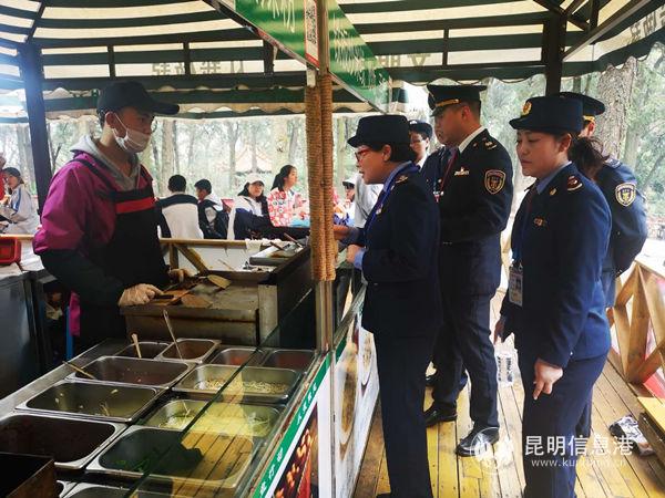 对食品经营场所进行检查