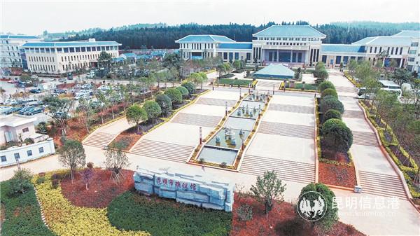 西部第一、全国一流的昆明市殡仪馆新馆。