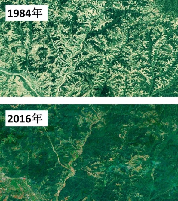 围观 | 中国是怎样拯救地球的?卫星遥感影像告诉你!