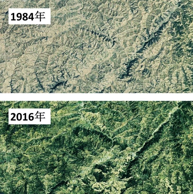 围观 | 中国是怎样拯救地球的?卫星遥感影像告诉你!