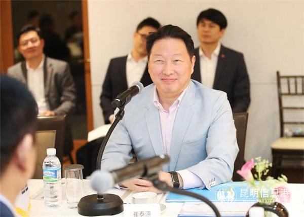 崔泰源在谈合作愿景