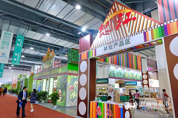 森林生态产品馆内景 记者曹月 摄