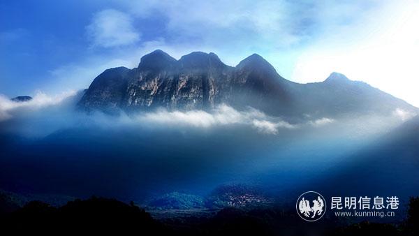 徐守毕摄—15877841489—《南丹晨韵》—2016年1月3日拍摄于云南省师宗县五龙乡。