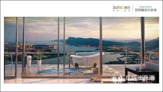 昆明融创文旅城效果合成图2