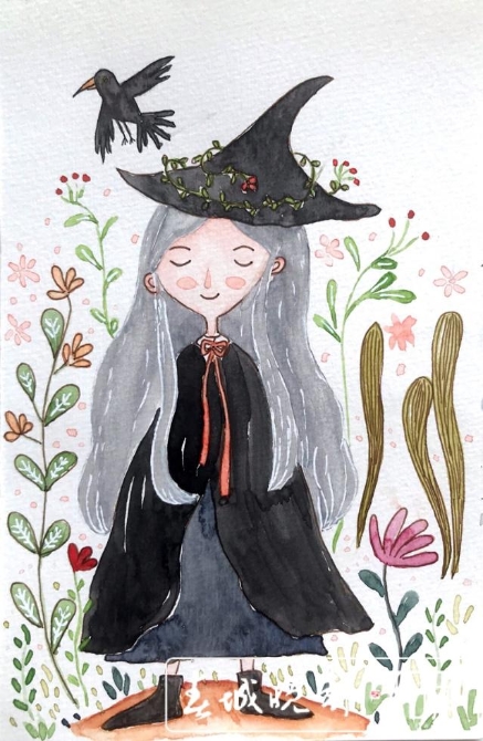 兰梦醒为自己文学作品制作的手工绘本插图 (1).jpg