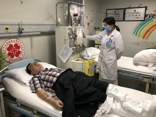 袁先生成为云南第191例造血干细胞捐献者