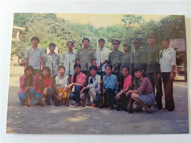 在河口人武部的主要工作就是组织当地民兵