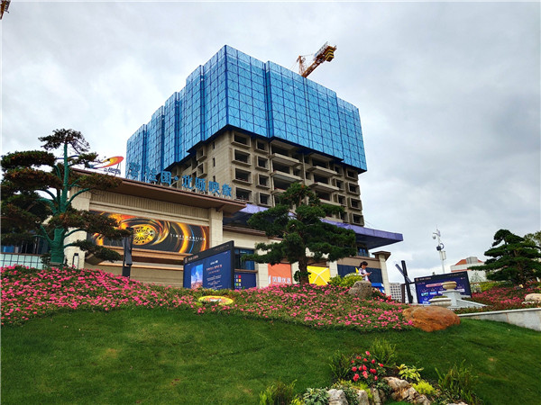 碧桂园北城映象售楼部(2) 记者 张薇 摄