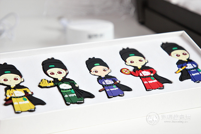 郑和IP形象文创产品-。记者薛江涛摄