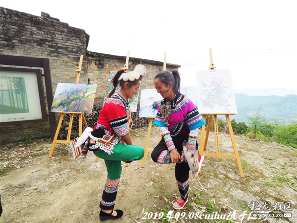 美丽的哈尼族姑娘 cuihu摄 美丽的哈尼族姑娘 cuihu摄