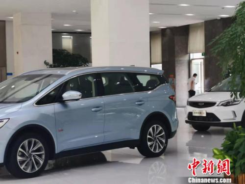 走访调研团来到吉利集团。 谢艺观 摄 走访调研团来到吉利集团。 谢艺观 摄
