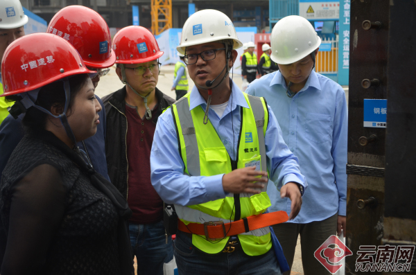 标准化工地观摩 主办方供图 标准化工地观摩 主办方供图