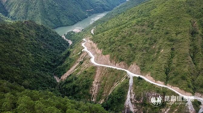 明通隧道施工便道将改善当地百姓出行环境。供图-通讯员黄再云-周永勃-常星星