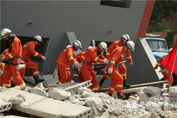 地震救援演练。供图2