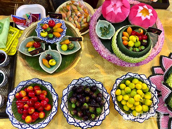 3 泰国传统甜品。记者苏雯芊 摄