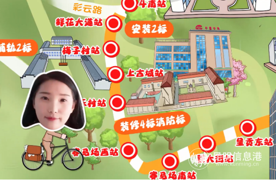 作品《舌尖上的4号线》截图